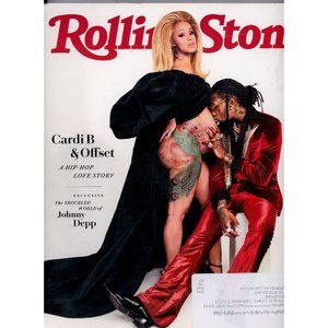 ROLLING STONE JULY 2018 - LARGE FORMAT! - CARDI B & OFFSET, JOHNNY DEPP, MORE!